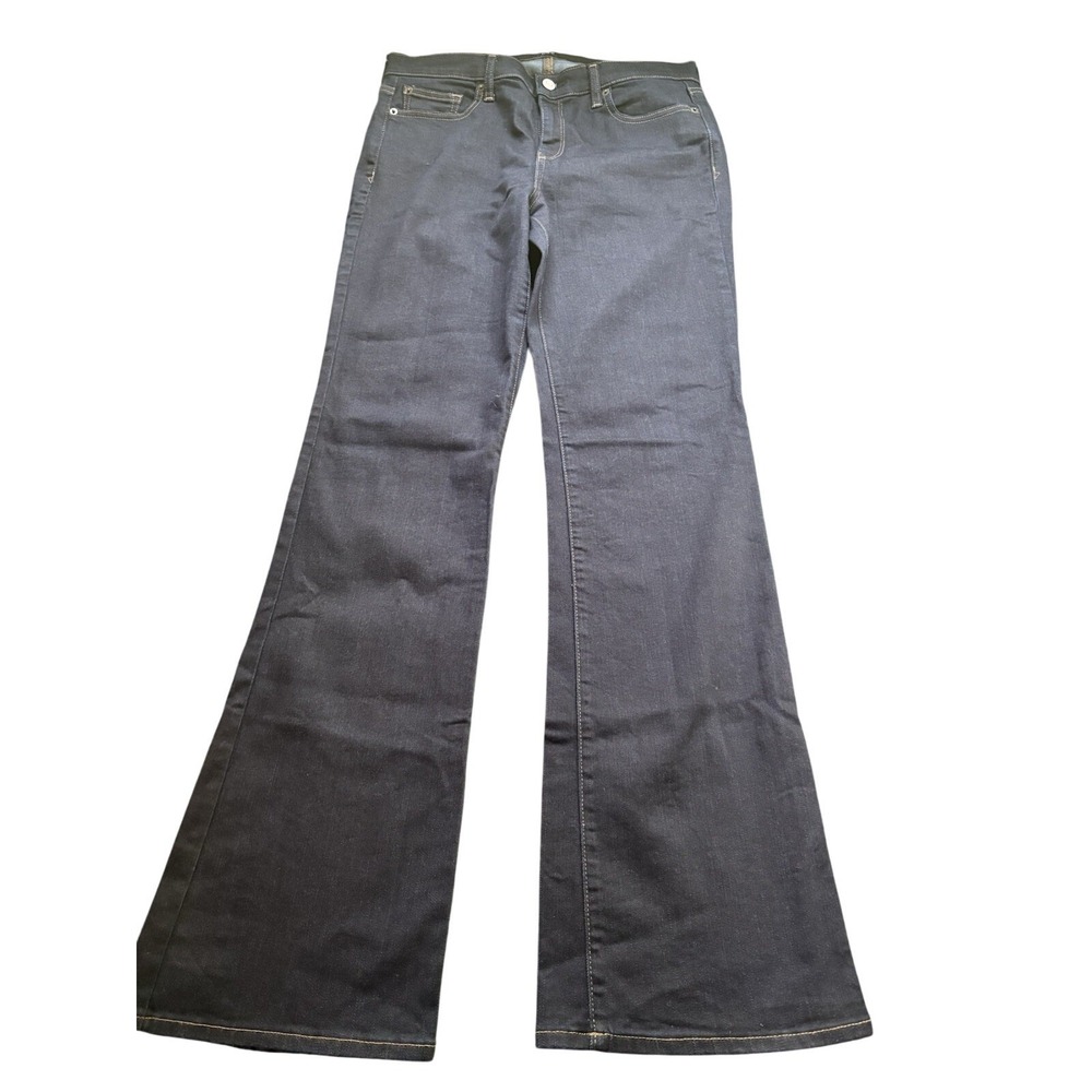 Gap Denim Womens 30 Regular 70"s‎ Retro Flare Leg Jeans Blue Stretch Mid Rise